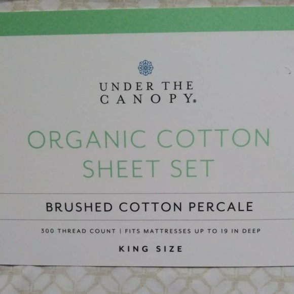 New Under The Canopy Majorca king size Sheet Set - Picture 1 of 6